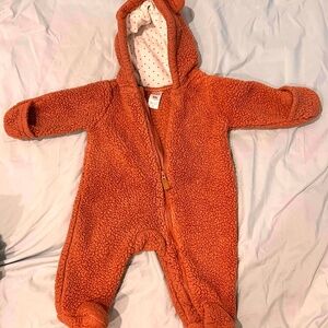 Lot of two infant winter snowsuits